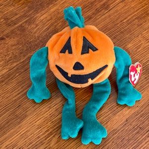 NWT Ty Pumkin Beanie Baby